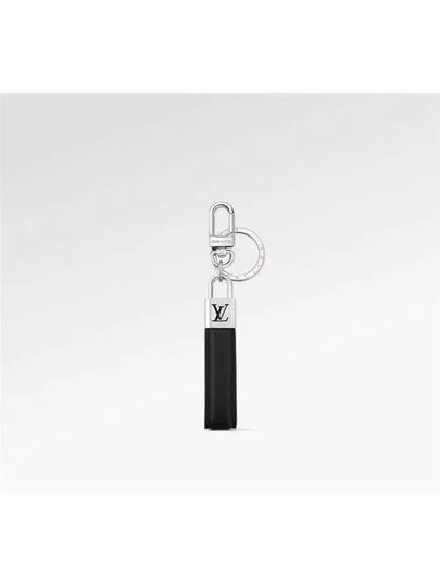 Padlock Lock Dragonne Key Holder Black - LOUIS VUITTON - BALAAN 2