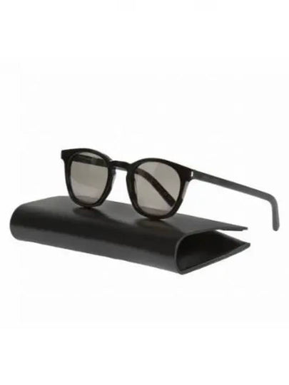 Eyewear Tortoiseshell Round Sunglasses Black - SAINT LAURENT - BALAAN 2