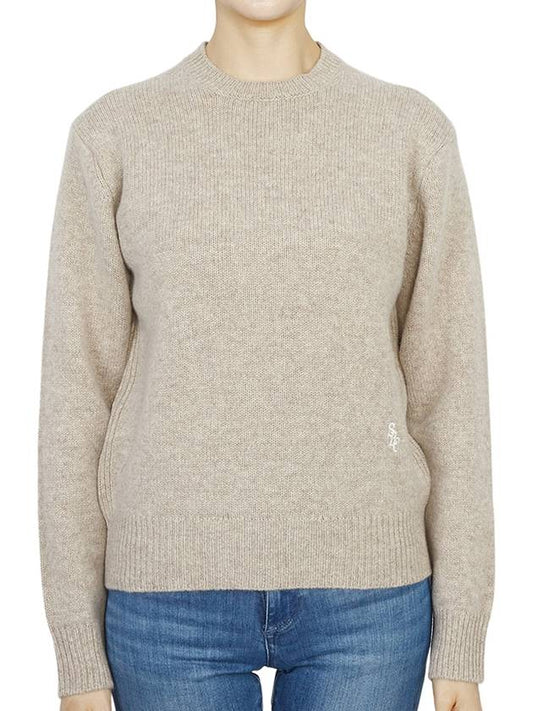 Wool Long Sleeve Sweater CR741HB - SPORTY & RICH - BALAAN 2