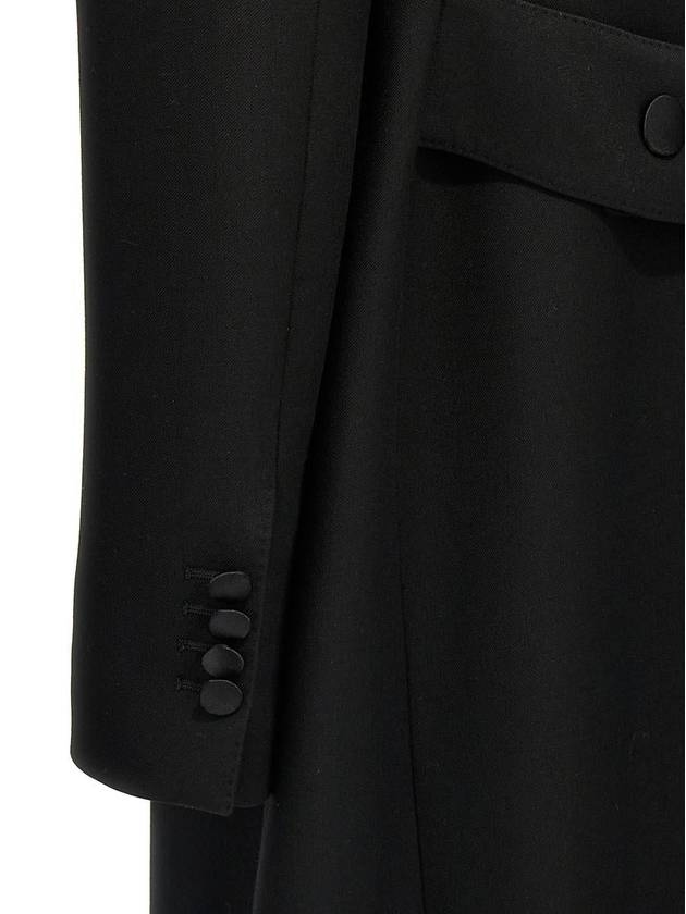 Dolce & Gabbana Long Tuxedo Coat - DOLCE&GABBANA - BALAAN 4