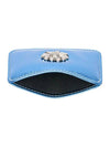 Daisy Slim Mini Transportation Card Wallet Shine Blue - LE MASQUE - BALAAN 5