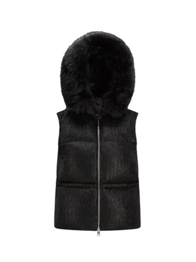 Mergule Padded Vest Black - MONCLER - BALAAN 2