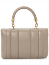 Kira Mini Top Handle Cross Bag Beige - TORY BURCH - BALAAN 5