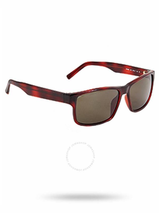 Acetate Rectangle Sunglasses Tortoise - SALVATORE FERRAGAMO - BALAAN 2