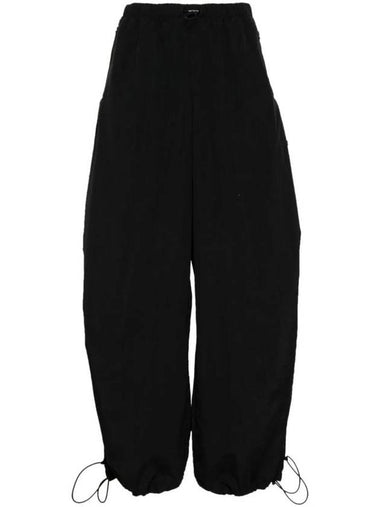 City Escape Woven Parachute Wide Pants Black - ADIDAS - BALAAN 1