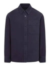 Basile Brodee Long Sleeve Shirt Navy - A.P.C. - BALAAN 2