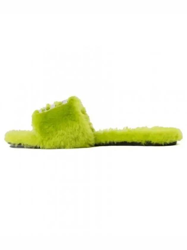 4G Shearing Slippers Citrus Green - GIVENCHY - BALAAN 2