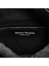 5AC Number Logo Texture Leather Bucket Bag Black - MAISON MARGIELA - BALAAN 6