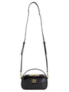 Logo Patent Leather Shoulder Bag Black - MIU MIU - BALAAN 7