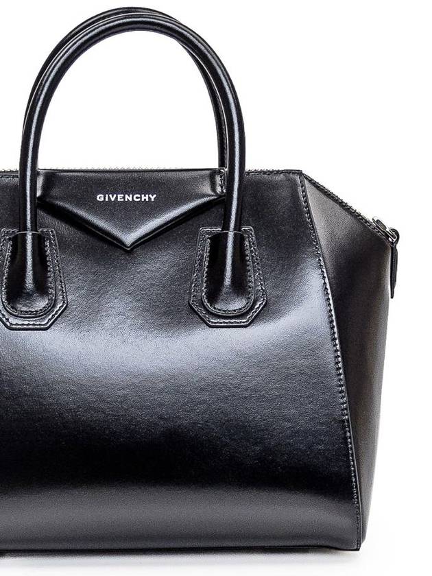 Antigona Leather Small Tote Bag Black - GIVENCHY - BALAAN 5