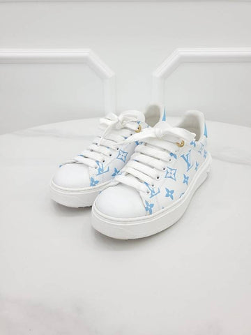 Time Out Blue Sneakers 36 - LOUIS VUITTON - BALAAN 1