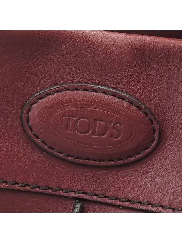 Wine color shoulder bag - TOD'S - BALAAN 3