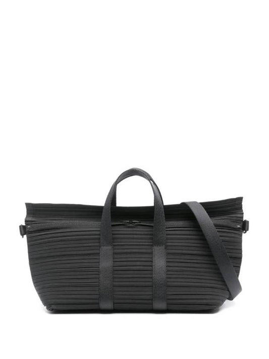 Pleated Boston Shoulder Bag PP47AG535 - ISSEY MIYAKE - BALAAN 1