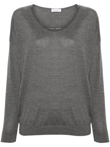 Brunello Cucinelli V-Neck Jumper Clothing - BRUNELLO CUCINELLI - BALAAN 1