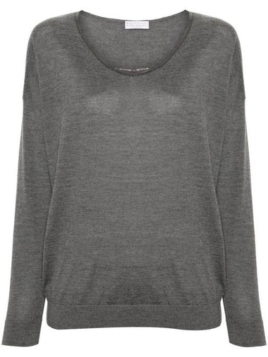 Brunello Cucinelli V-Neck Jumper Clothing - BRUNELLO CUCINELLI - BALAAN 1