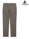 Men s Check Pattern Winter Pants 5092GBWP BROWN - BLACK&WHITE - BALAAN 1