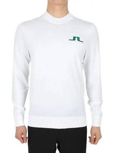 Golf Gus Crew Neck Knit Top White - J.LINDEBERG - BALAAN 2