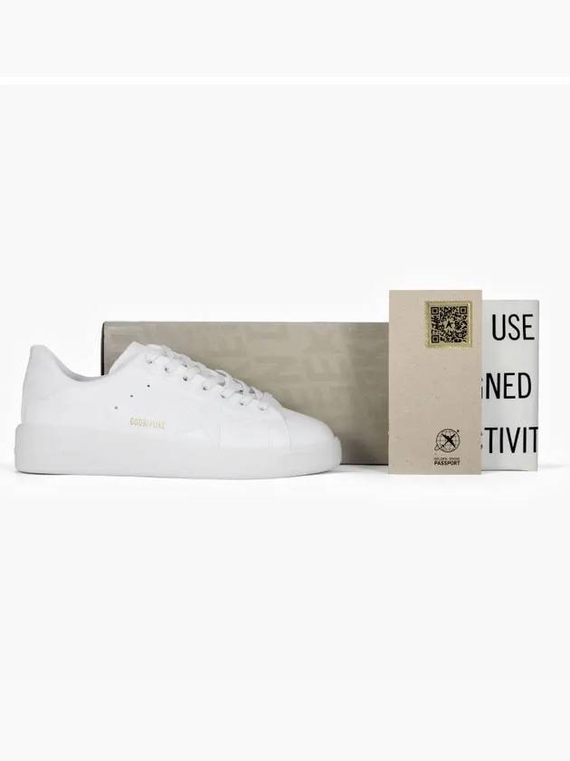 Purestar Lace-Up Low-Top Sneakers White - GOLDEN GOOSE - BALAAN 5