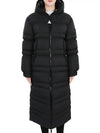 Women's Tumen Down Long Padding Black - MONCLER - BALAAN 3