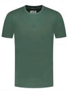 70/2 Mercerized Jersey Logo Short Sleeve T-Shirt Green - CP COMPANY - BALAAN 2