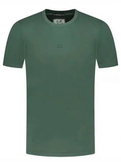 70/2 Mercerized Jersey Logo Short Sleeve T-Shirt Green - CP COMPANY - BALAAN 2