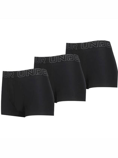 Tech Solid 3 Inch Briefs Black 3 Pack - UNDER ARMOUR - BALAAN 1