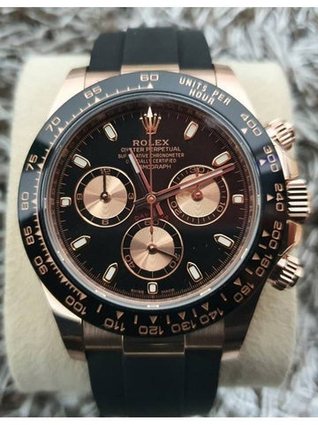 Rolex Daytona Rose Gold Oysterflex 19 Years Old - ROLEX - BALAAN 1