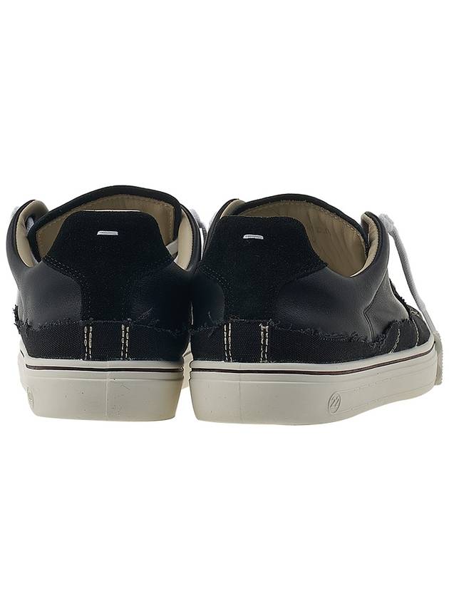 New Evolution Leather Low Top Sneakers Black - MAISON MARGIELA - BALAAN 5