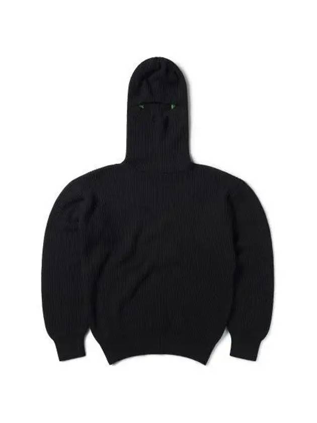 U balaclava jumper black - ARIES - BALAAN 1