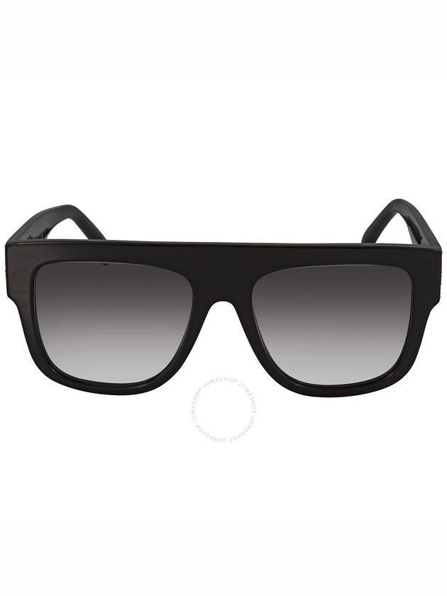 Alaia Azzedine Grey Gradient Rectangular Ladies Sunglasses AA0010S 001 54 - ALAIA - BALAAN 3