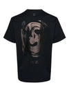 Metallic Graphic T Shirt Black W243TS04708B - WOOYOUNGMI - BALAAN 1