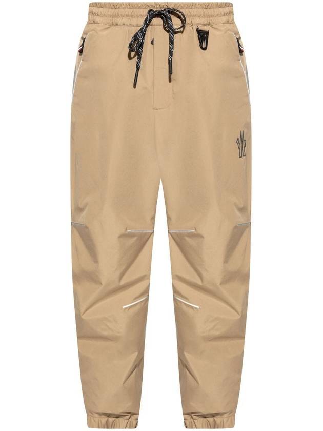 Grenoble Gore Tech Jogging Straight Pants Beige - MONCLER - BALAAN 2