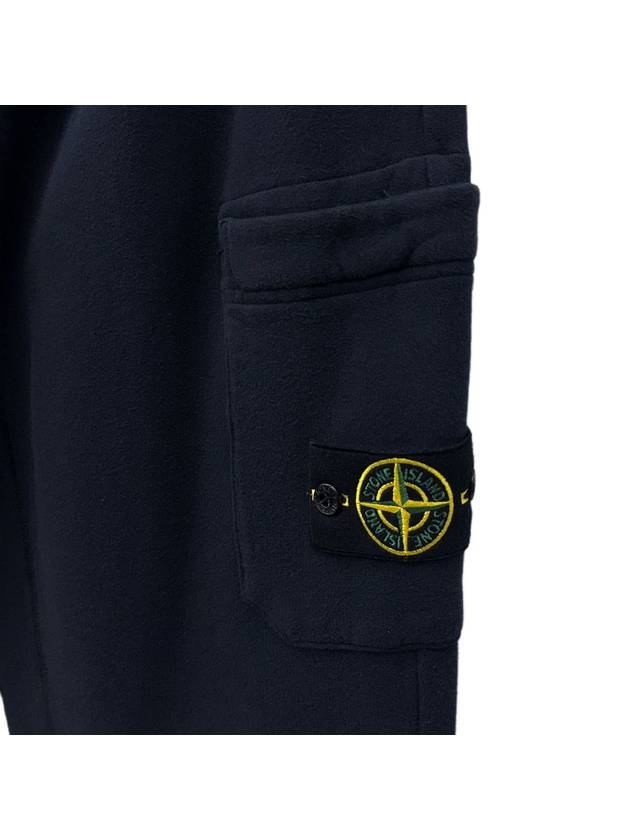 Men's Wappen Patch Training Jogger Pants Navy - STONE ISLAND - BALAAN 4