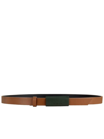 Timothia Block Belt Brown Olive - LECHROMAQI - BALAAN 1