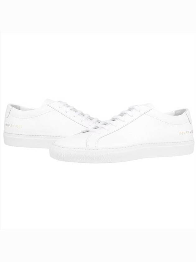 Achilles Low Top Sneakers White - COMMON PROJECTS - BALAAN 3