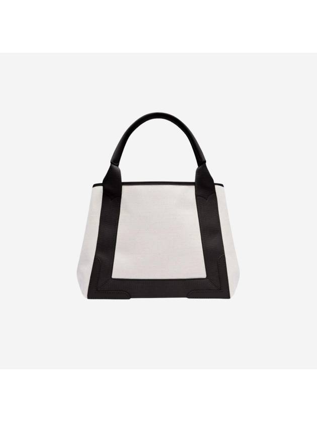 Cabas Logo Canvas Small Tote Bag Black - BALENCIAGA - BALAAN 3