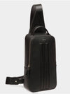 Mythos Sling Cross Bag Black - BALLY - BALAAN 4