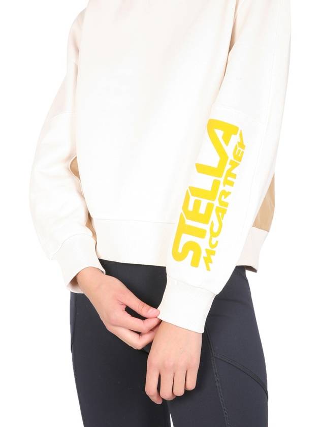 Color Logo Point Sweatshirt Ivory - STELLA MCCARTNEY - BALAAN 5