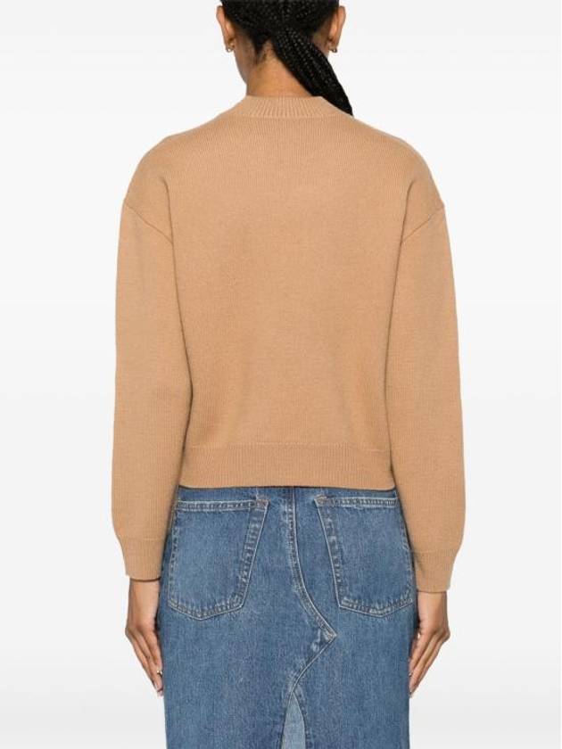 Esther Wool Knit Top Brown - A.P.C. - BALAAN 5