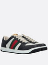 Men's Screener Low Top Sneakers Black - GUCCI - BALAAN 3