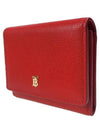 Monogram Trifold Card Wallet Red - BURBERRY - BALAAN 3