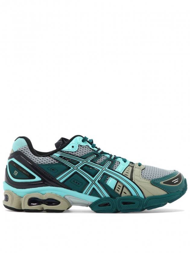 Kiko Gel Nimbus 9 Low Top Sneakers Piedmont Gray Aruba Blue - ASICS - BALAAN 1