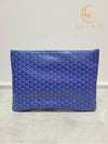 Used luxury goods Lewis It GM Special blue Senna clutch bag - GOYARD - BALAAN 6