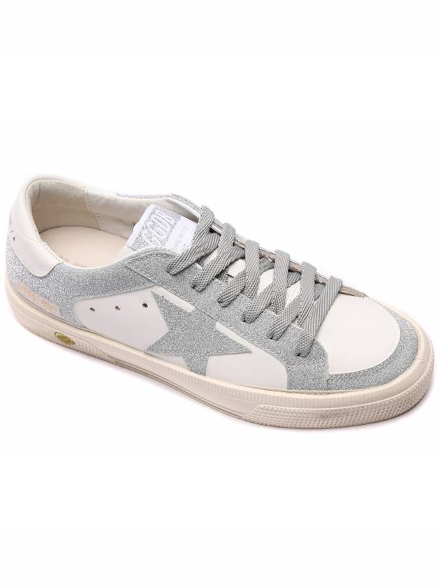 May Low-Top Sneakers Grey - GOLDEN GOOSE - BALAAN 4