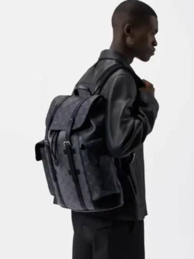 Christopher MM Monogram Eclipse Backpack Grey - LOUIS VUITTON - BALAAN 2