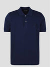 CD Icon Cotton Polo Shirt Navy - DIOR - BALAAN 2