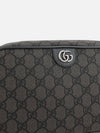 Ophidia GG Cosmetic Case Gray Black Supreme 760019UULBN1244 - GUCCI - BALAAN 5