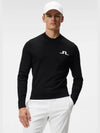 Men's Gus Crew Neck Sweater Black - J.LINDEBERG - BALAAN 3