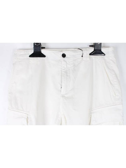 Lens Cargo Pants White 50 - CP COMPANY - BALAAN 2