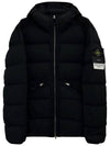 Seamless Tunnel Nylon Down Padding Black - STONE ISLAND - BALAAN 2